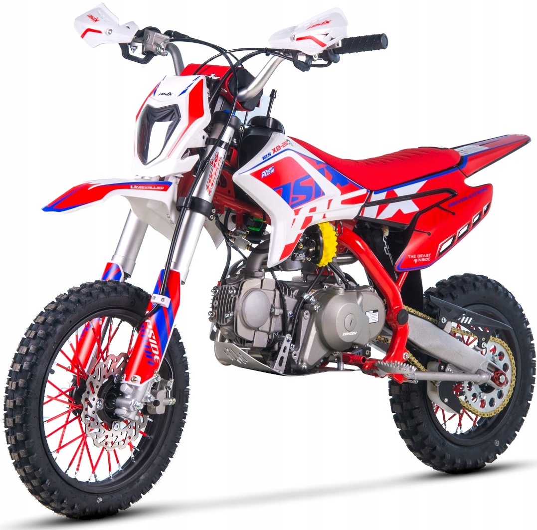 Asix Cross XB28 Manual (dzieci 8+,od 140cm) 125 4T 14/12" (e-start), Blue