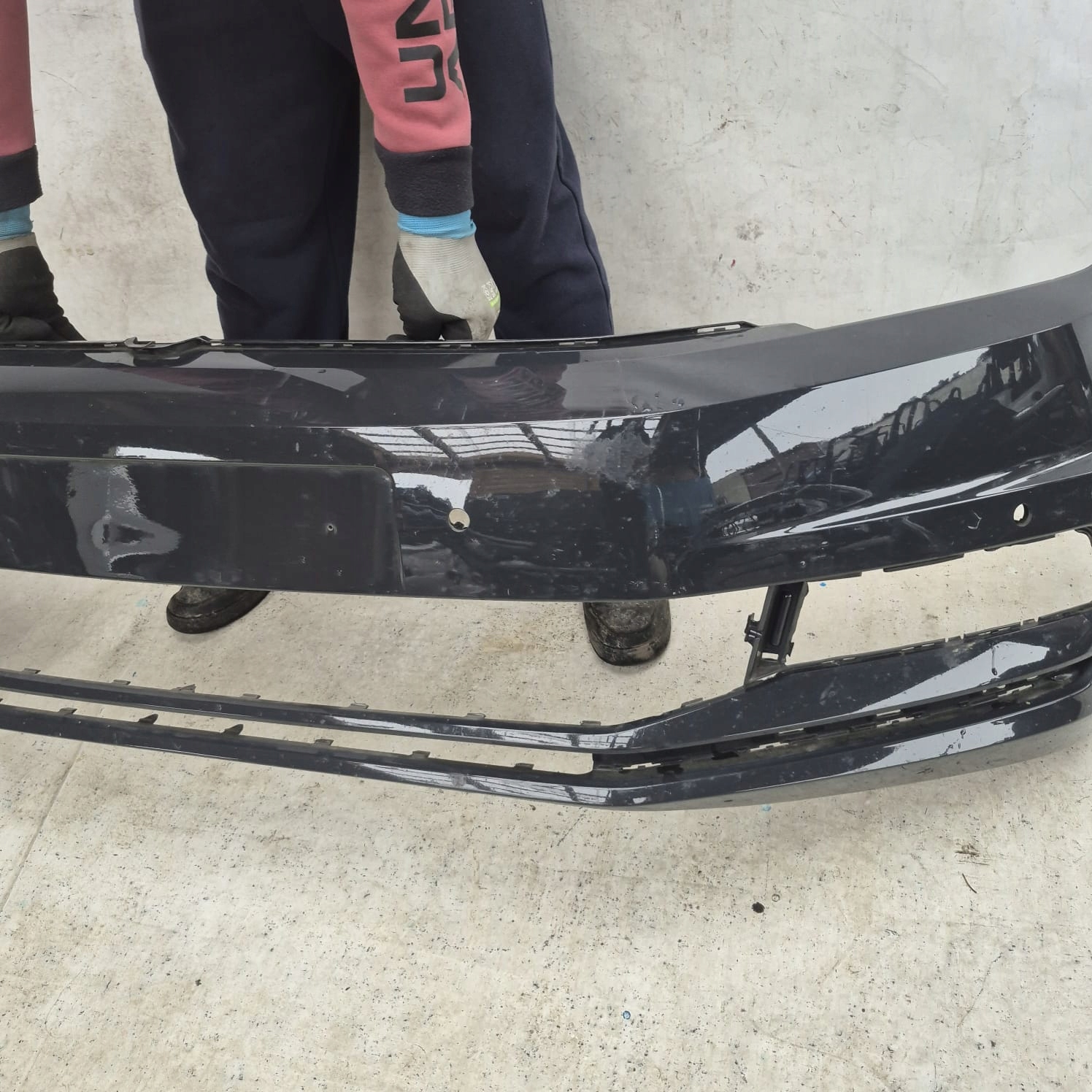 VW TOURAN II 2 15-> bumper front front 4XPDC