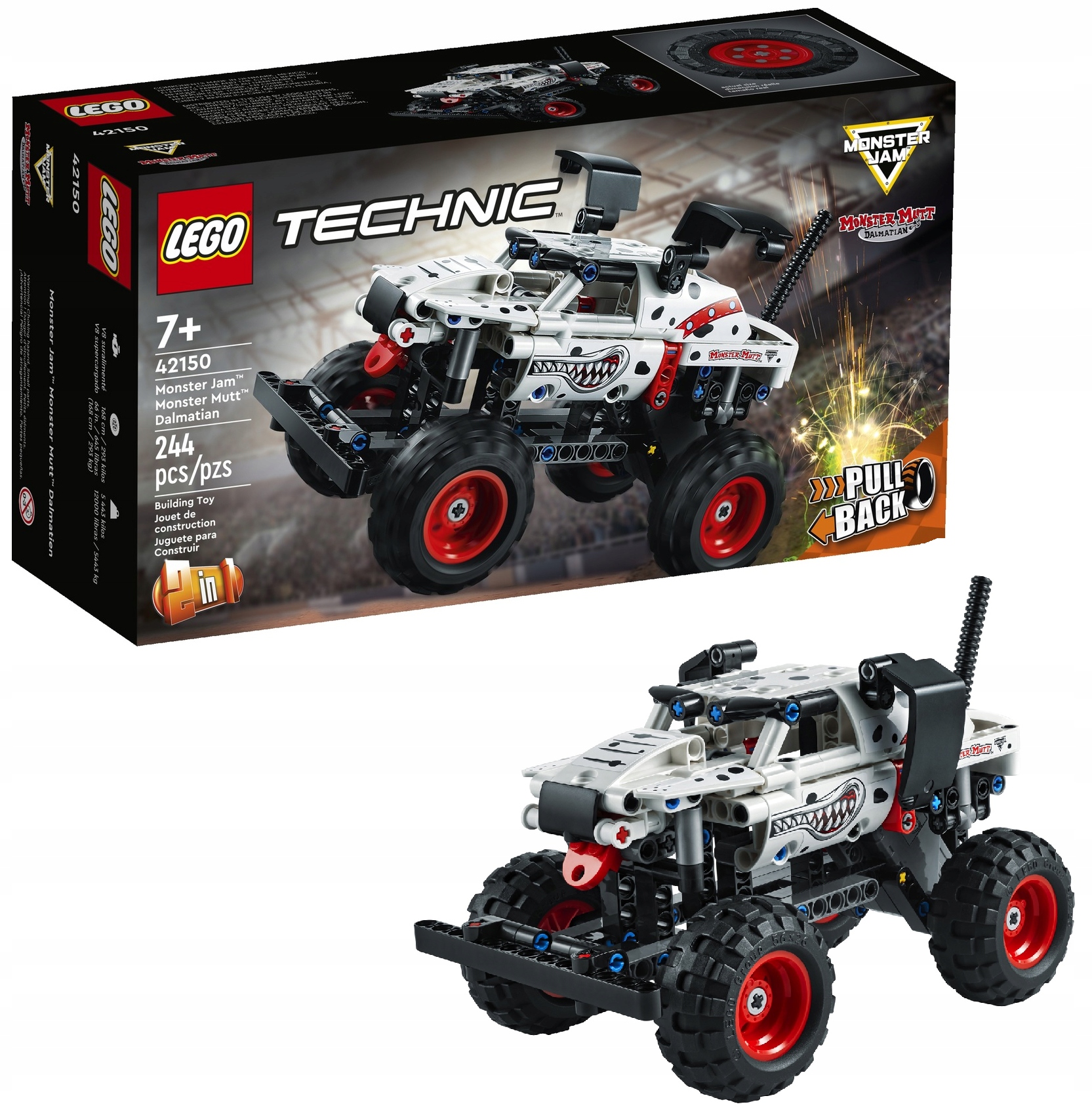 

Lego Technic Monster Jam Mutt Dalmatian 42150