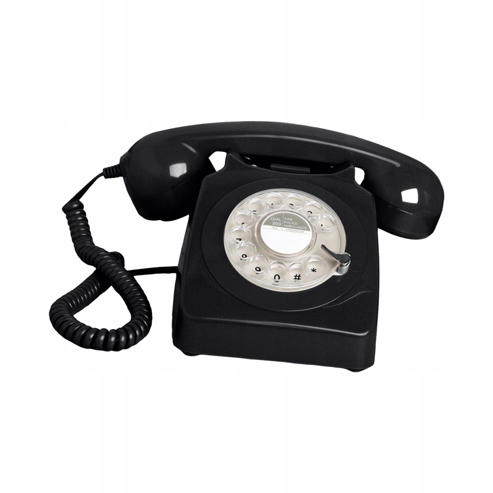 Telefony w stylu retro Styl retro czarny Marka inna