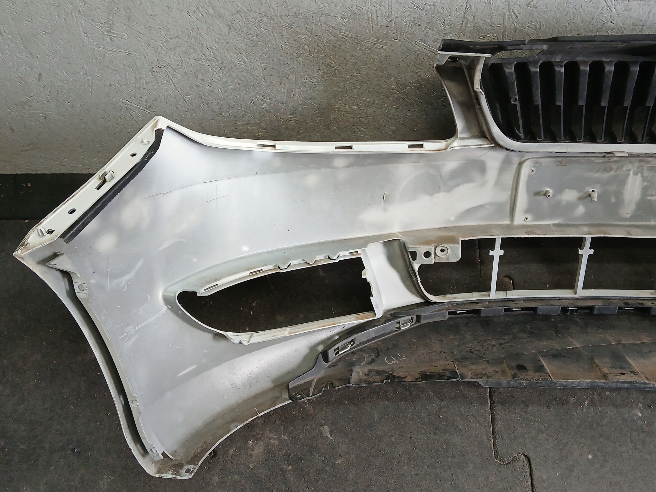 bumper front SKODA FABIA II 2 LIFT