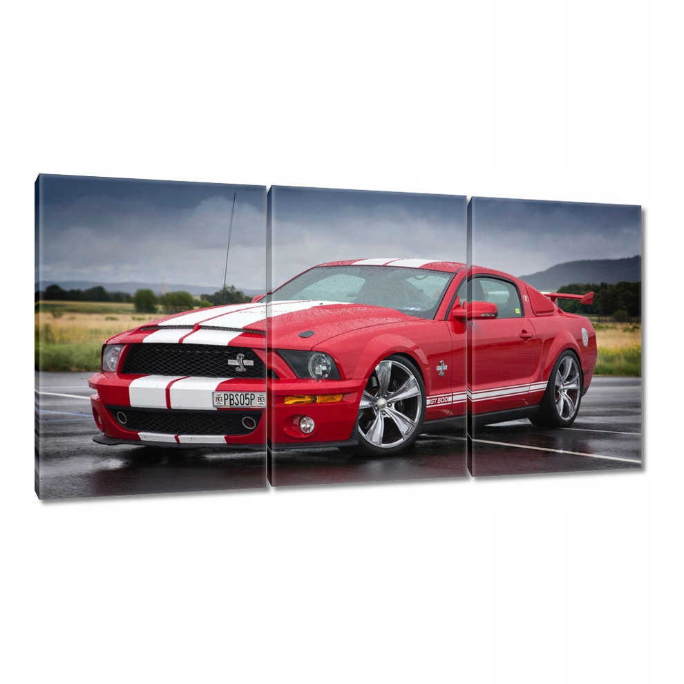 

Obrazy 120x60 Czerwony Ford Mustang Usa