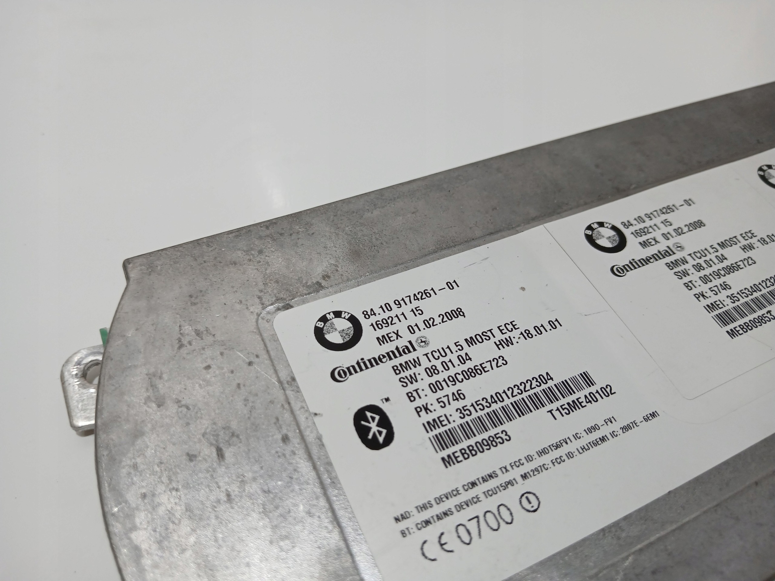 Module Unité de contrôle BLUETOOTH BMW E60 E61 OE 9174261 ( 4824880)