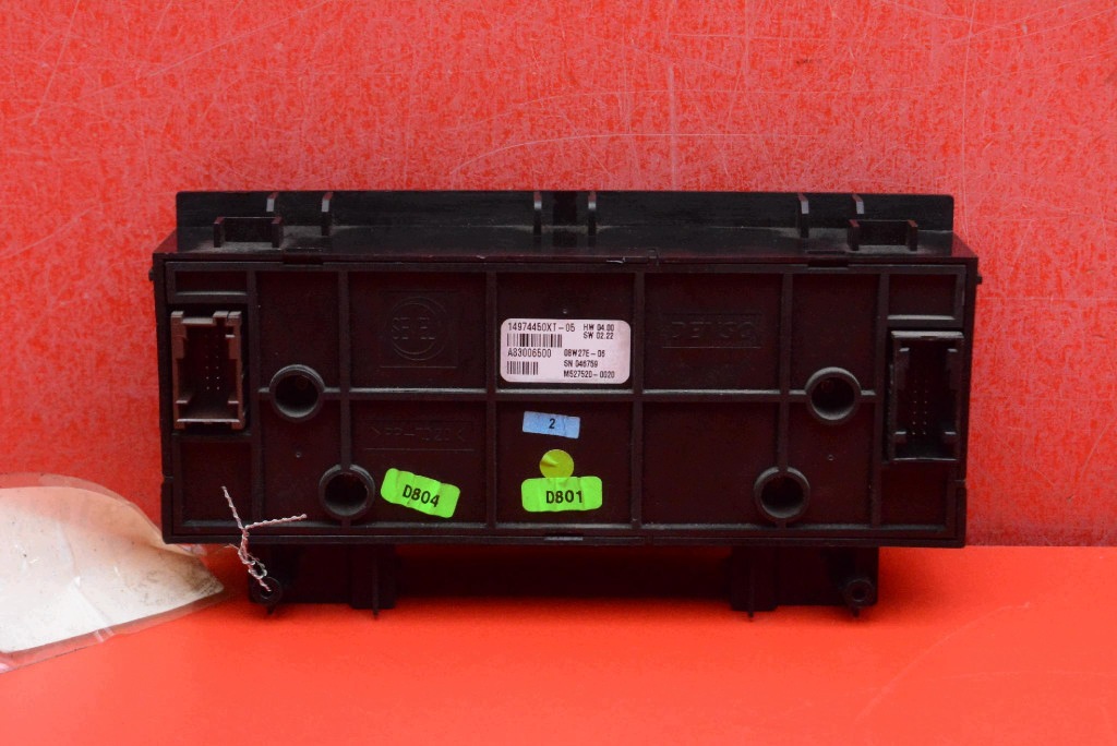 control panel air conditioning devices KLIMY 14974450XT FIAT SCUDO 2 II 07-12