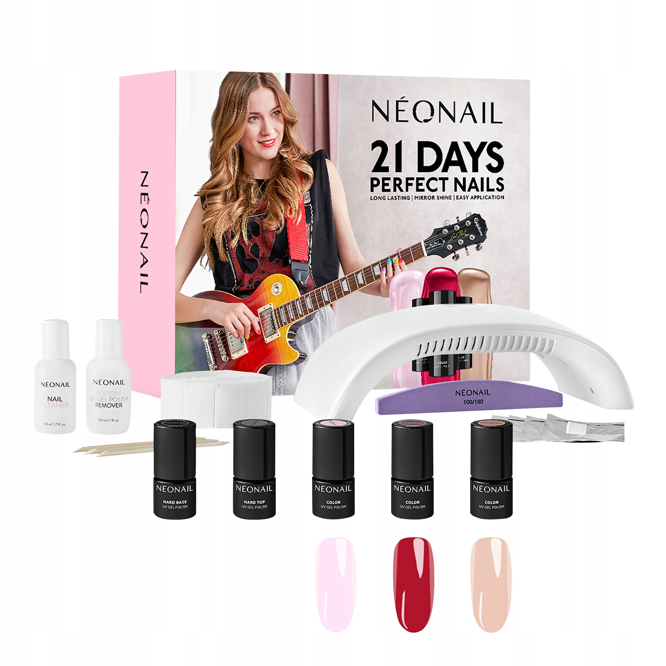 NEONAIL Zestaw startowy do manicure 21 DAYS STARTER SET