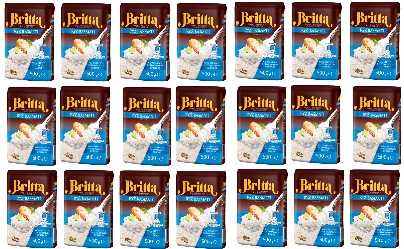 21x 500g Britta ryż basmati Karton