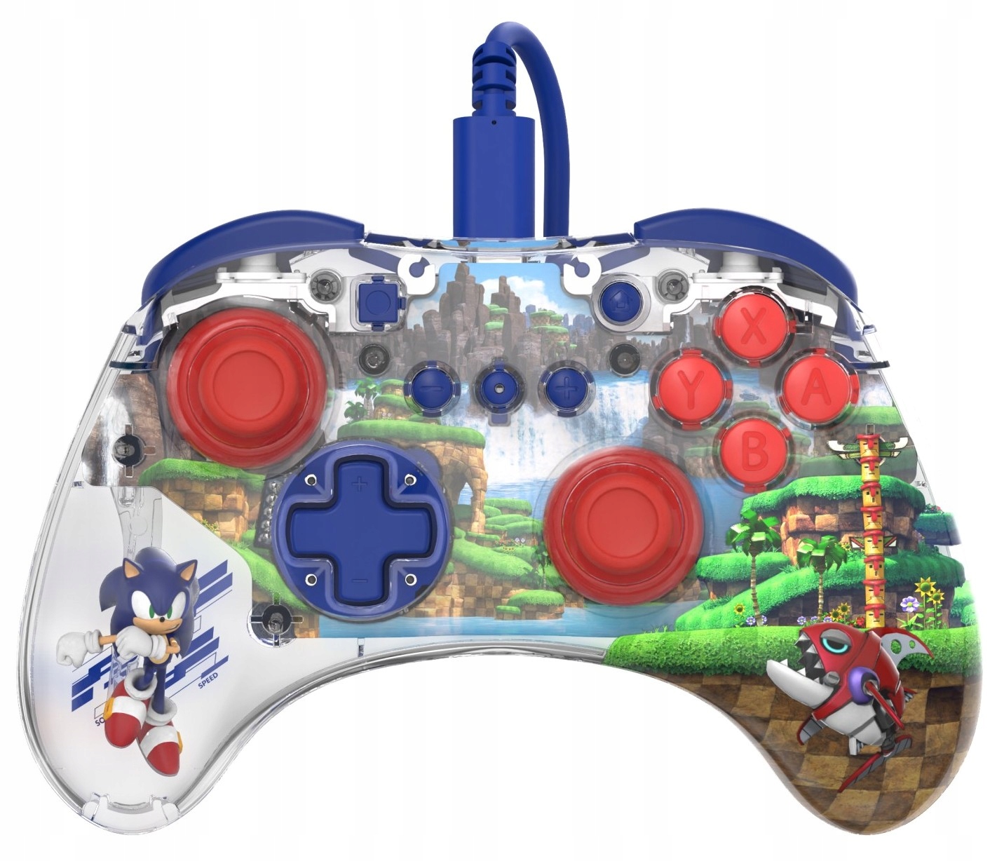 PDP SWITCH Pad przewodowy REALMz Sonic Green Hill Zone