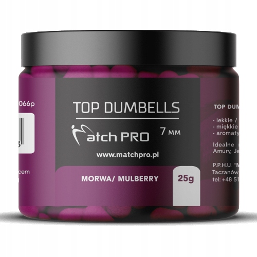 Dumbells Morwa 7mm 25g Tonące Matchpro