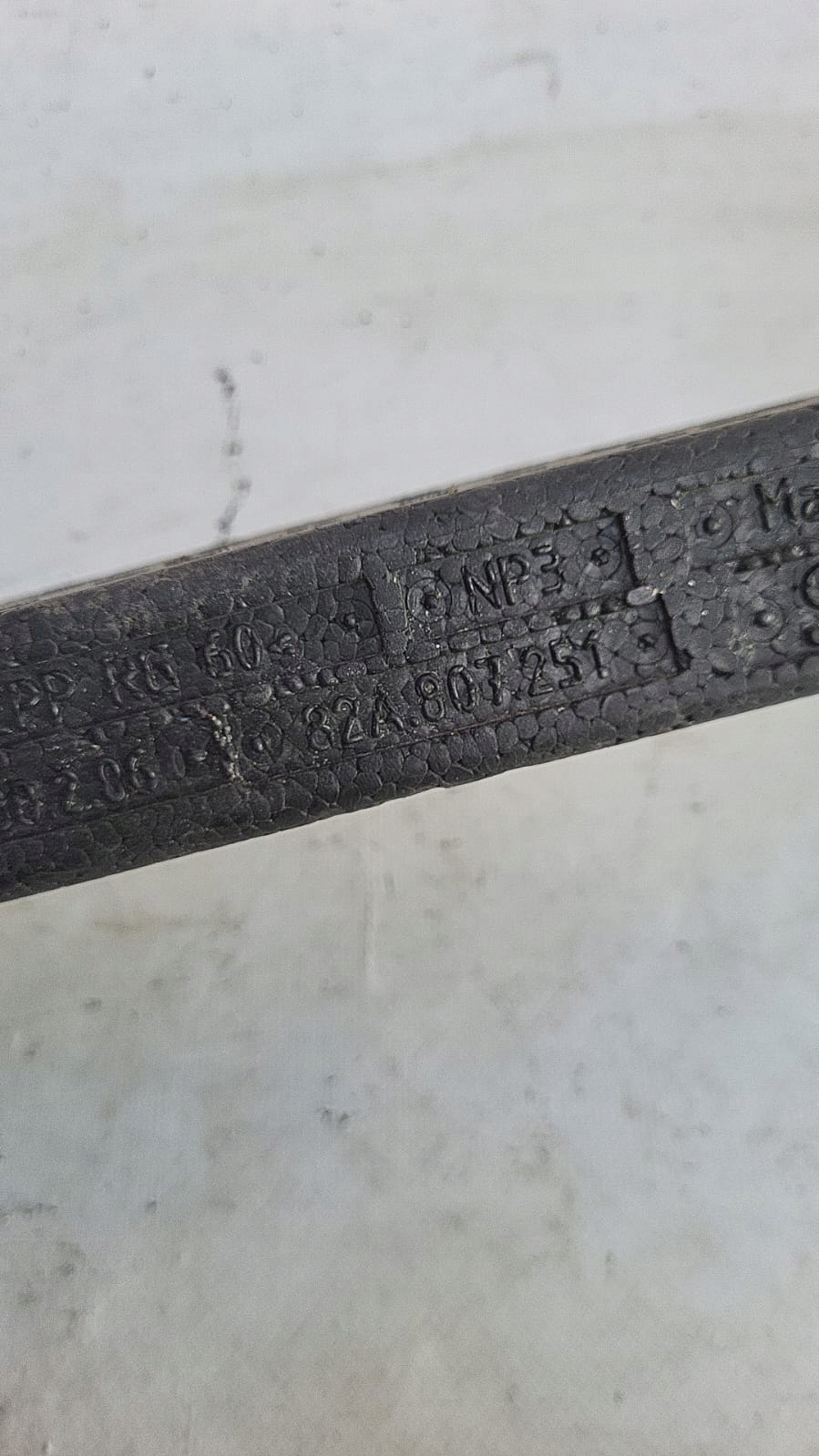 AUDI A1 II 82A ABSORBER PIANKA of a bumper front front 82A807251