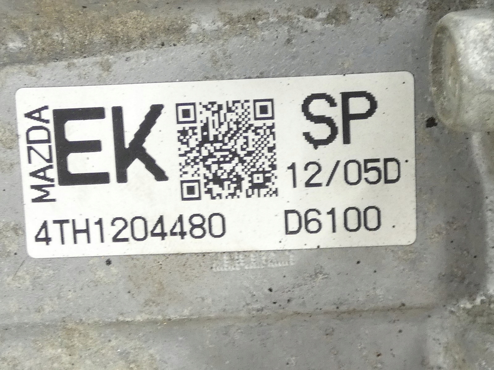 CAMBIO MANUAL manuale D6100 MAZDA CX-5 4X4 2.2D