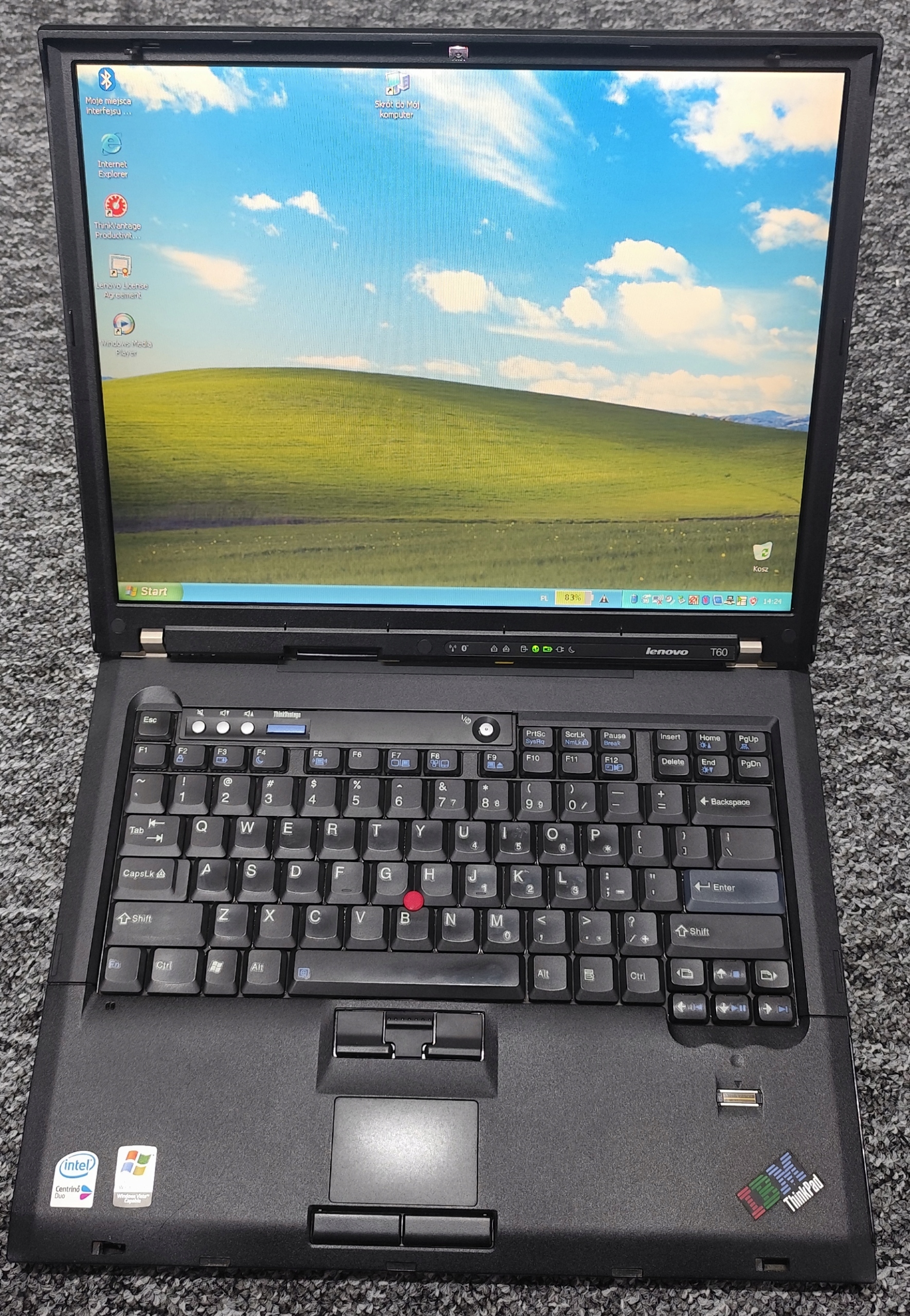 Laptop IBM t60 14 