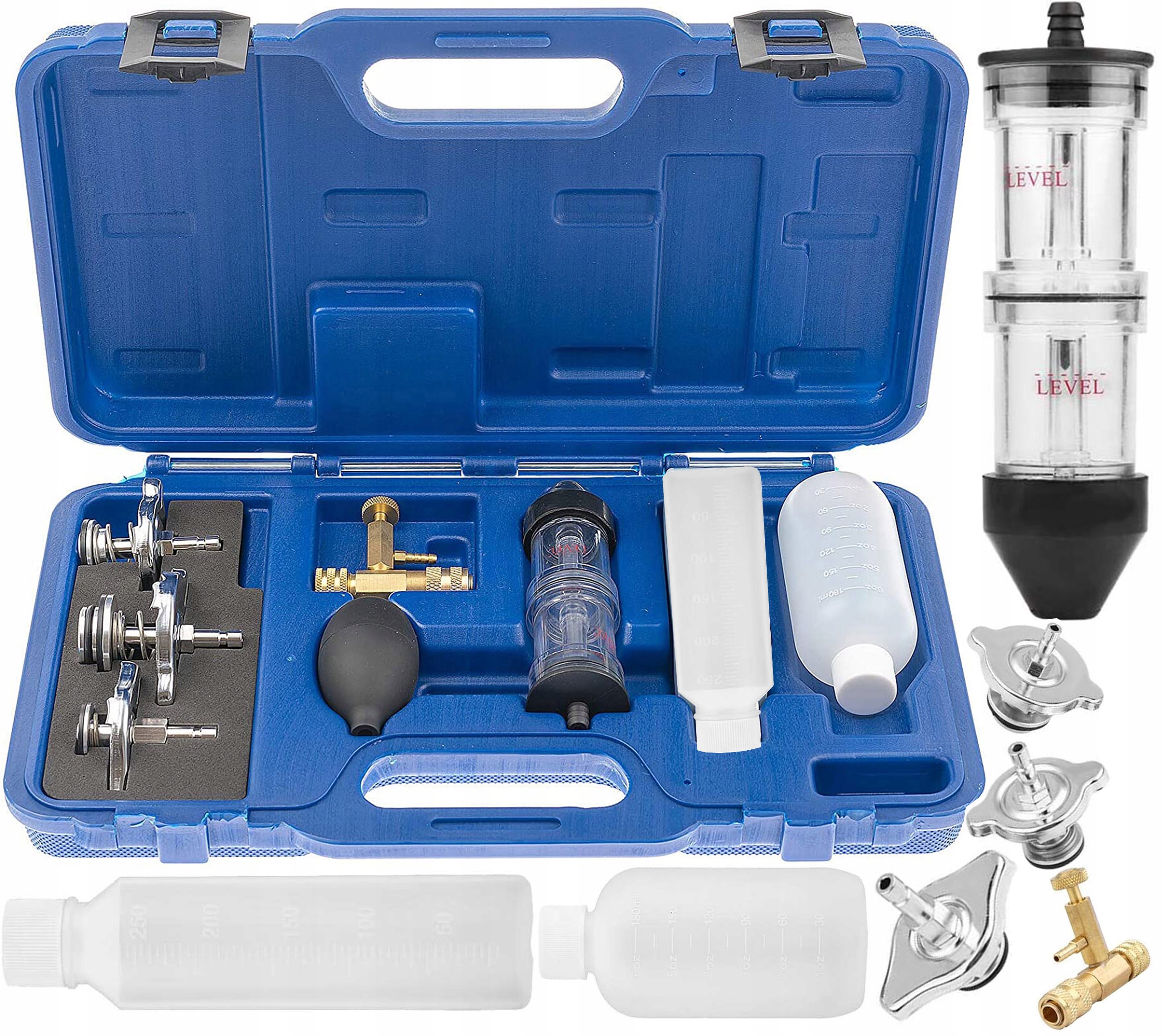 TESTER SZCZELNOŚCI USZCZELKI GŁOWICY + ADAPTERY