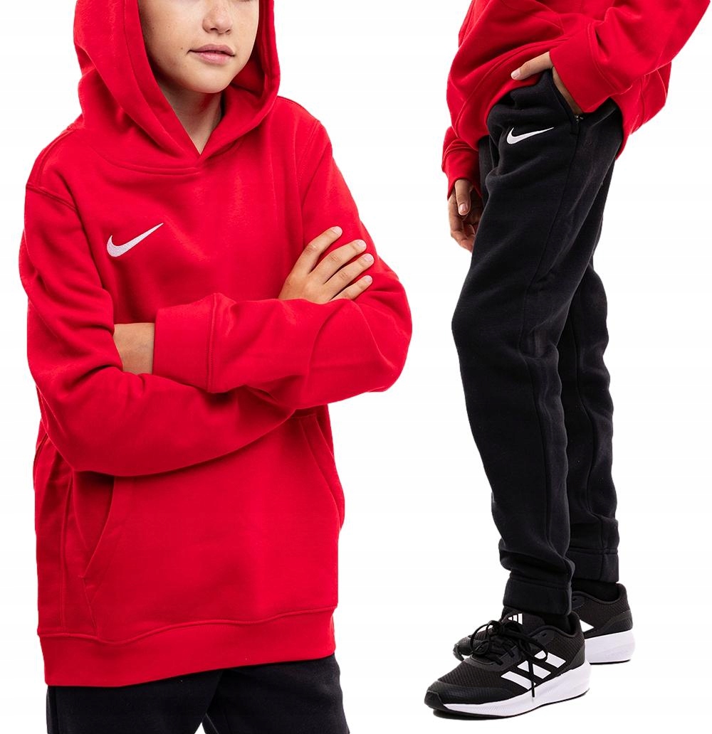 Komplet Dresowy Nike Dziecięcy Dres Sportowy Bluza Spodnie Park roz. Xs