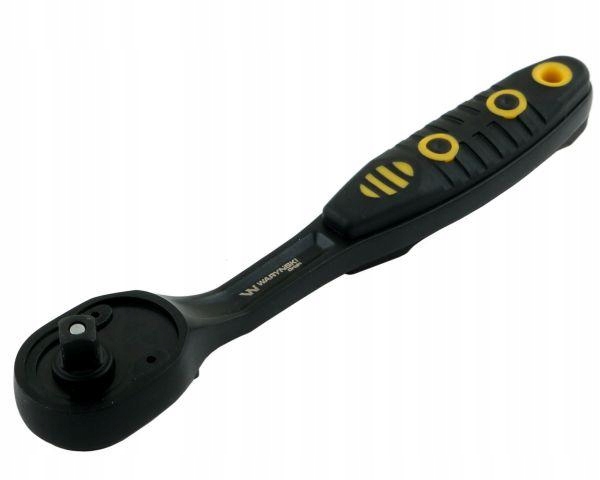 Grzechotka 1/4". 72T. odgięta. Waryński