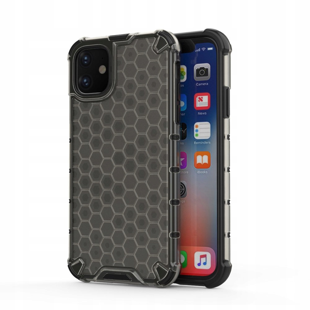 

Etui Hurtel Honeycomb iPhone 11 czarne