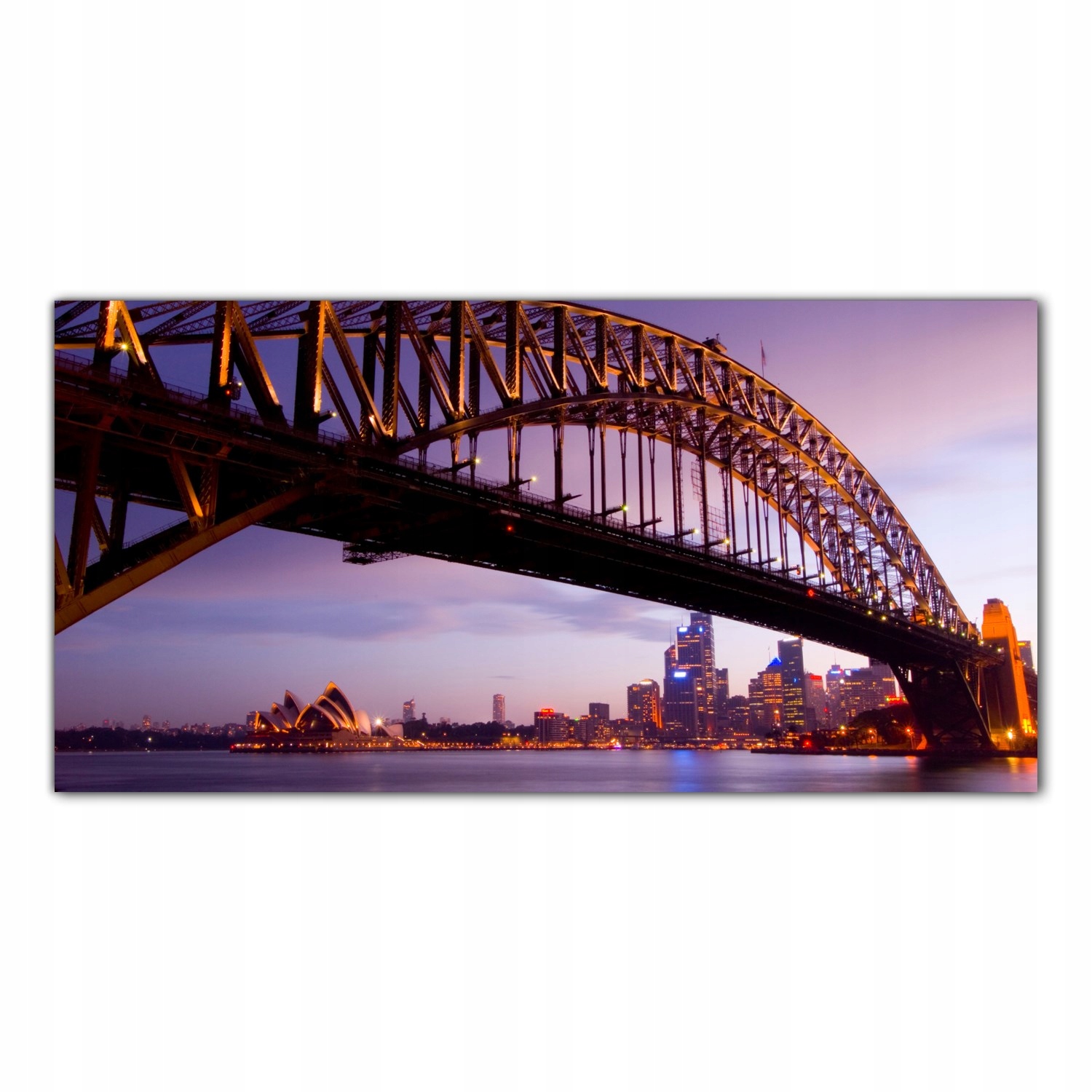 Most Sydney Město 140x70 Tvrzené sklo lacobel