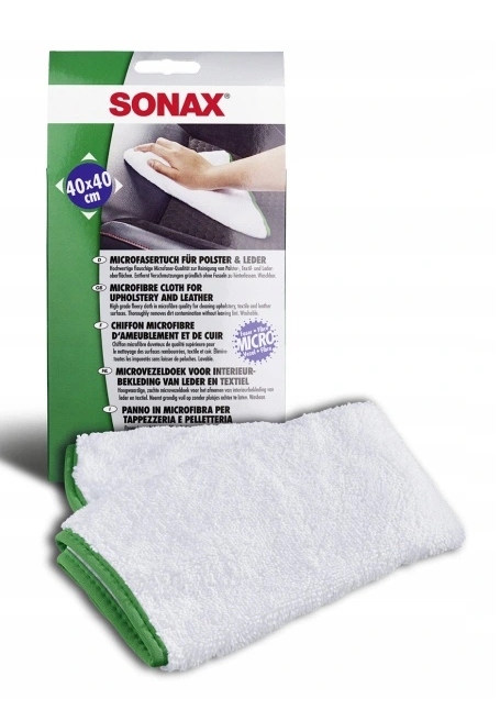 

Sonax Ściereczka Z Mikrofibry Do Tapicerki I Skóry