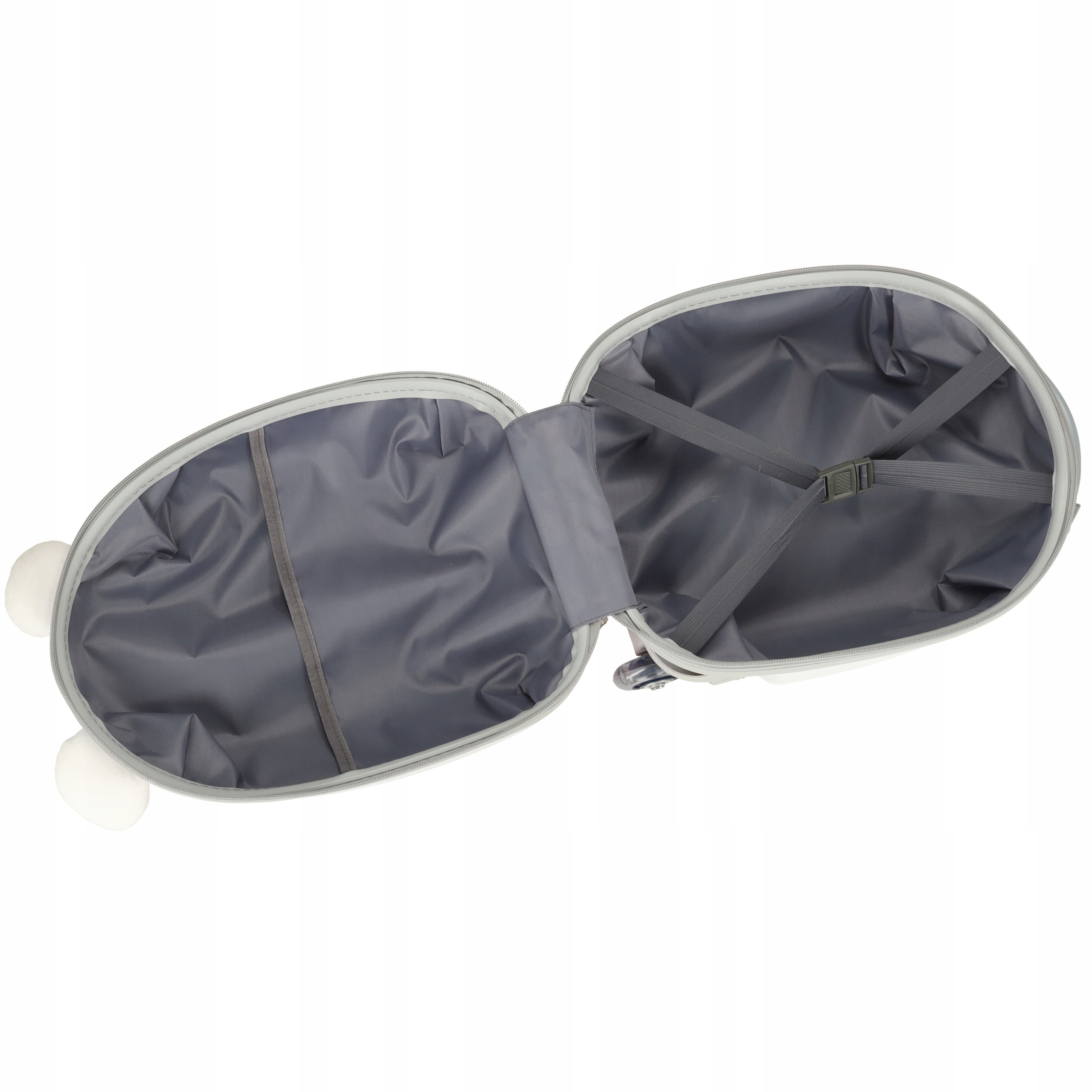 WALIZKA PODRÓŻNA DLA DZIECI ŚWIECĄCE KÓŁKA BAGAŻ PODRĘCZNY DZIECIĘCY MYSZ Wysokość produktu 40 cm