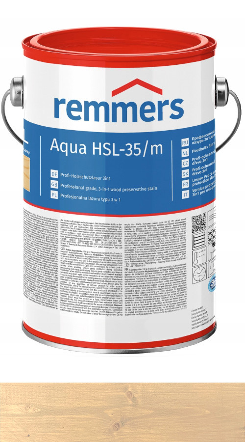 Remmers HSL-36/m Lazura na vodní dřevo 5L Irchová