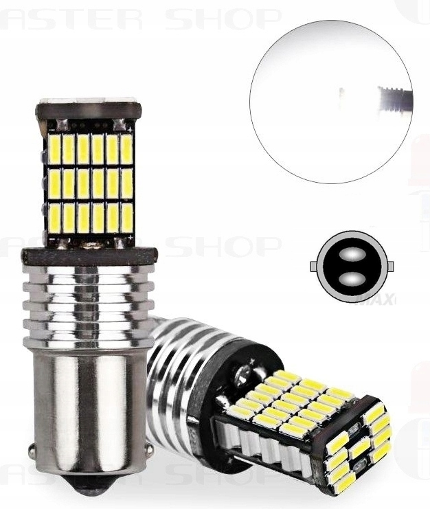 P21/5W - P21 / 5w 45 светодиодная лампа с двойным волокном BAY15D