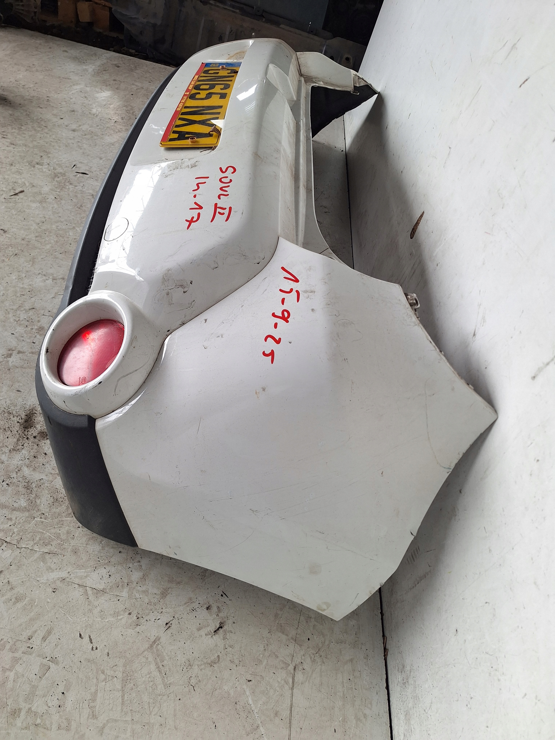 KIA SOUL II 14-16 Stoßstange heck