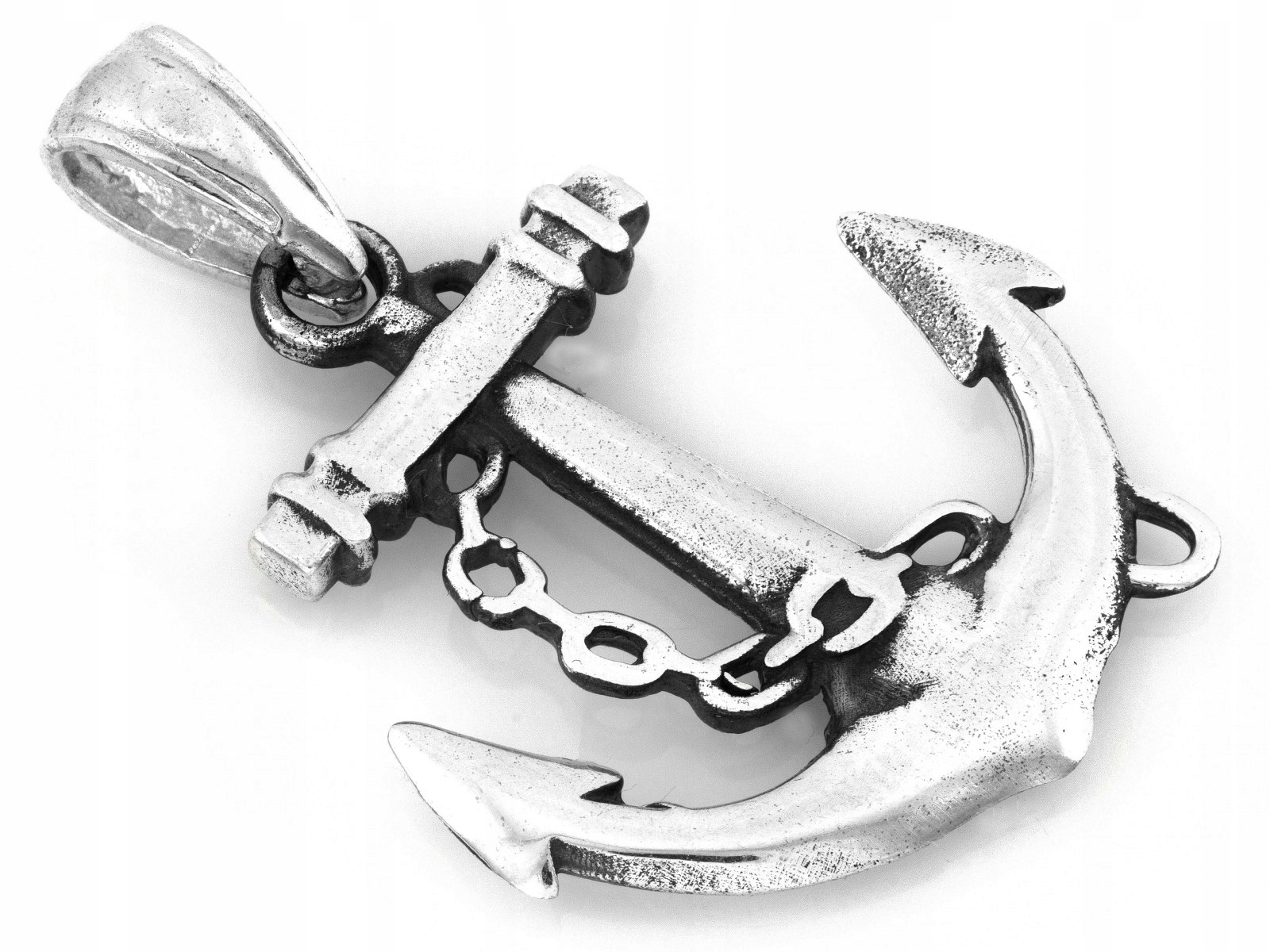 Stříbrný přívěsek 925 kotva, váha 4.06 g, originální jako dárek