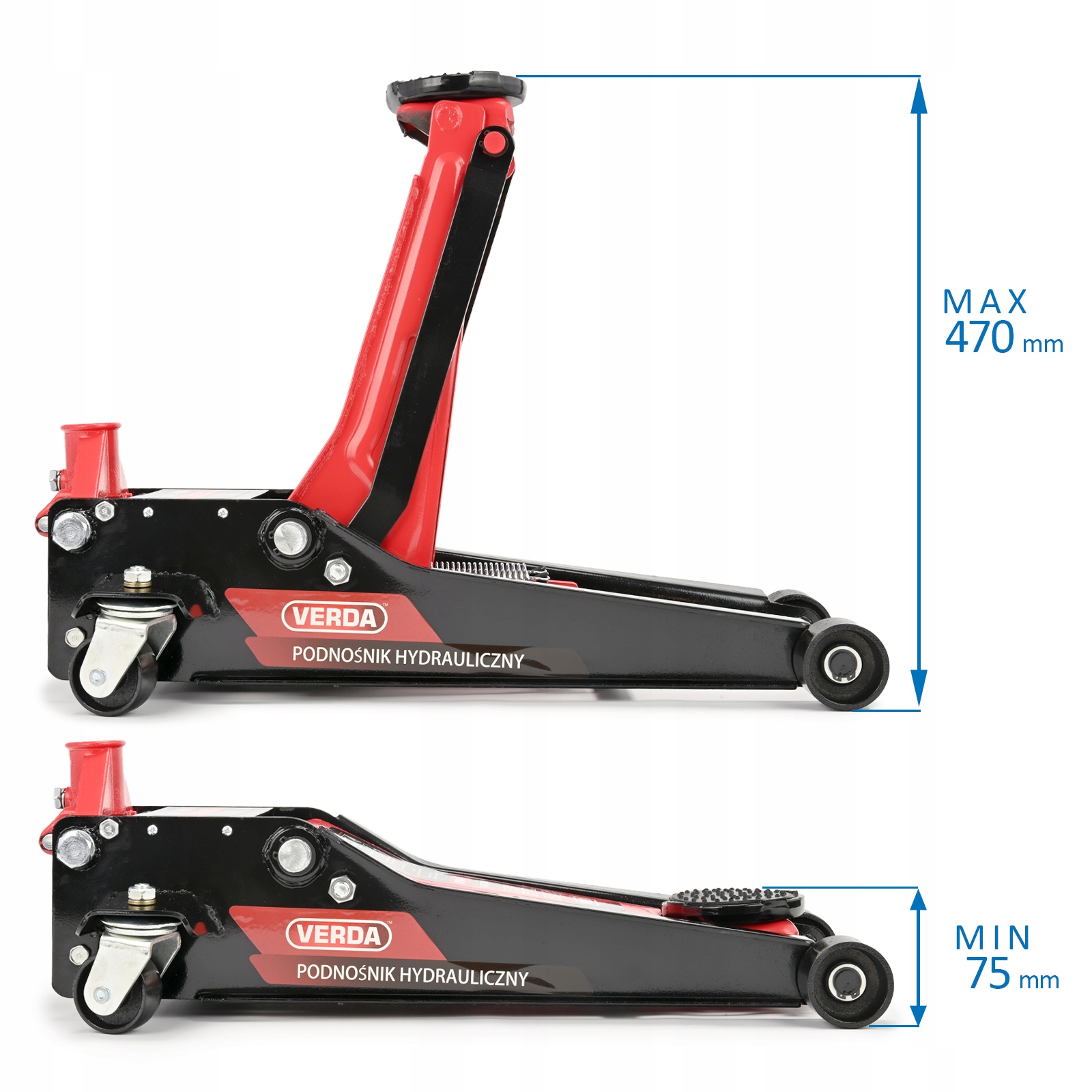PODNOŚNIK SAMOCHODOWY NISKOPROFILOWY LEWAREK ŻABA 3,5 T TONY 2-TŁOKI JAKOŚĆ Kod producenta SN8035