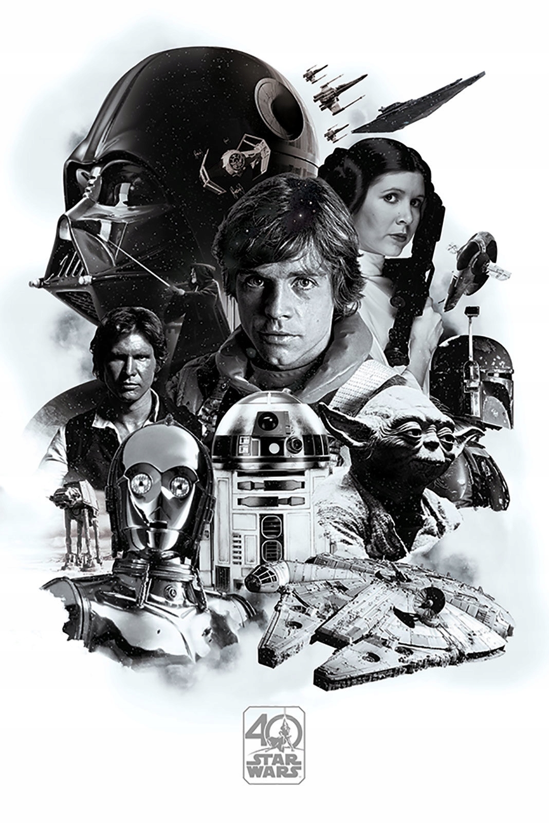 

Star Wars 40-lecie plakat 61x91,5 cm