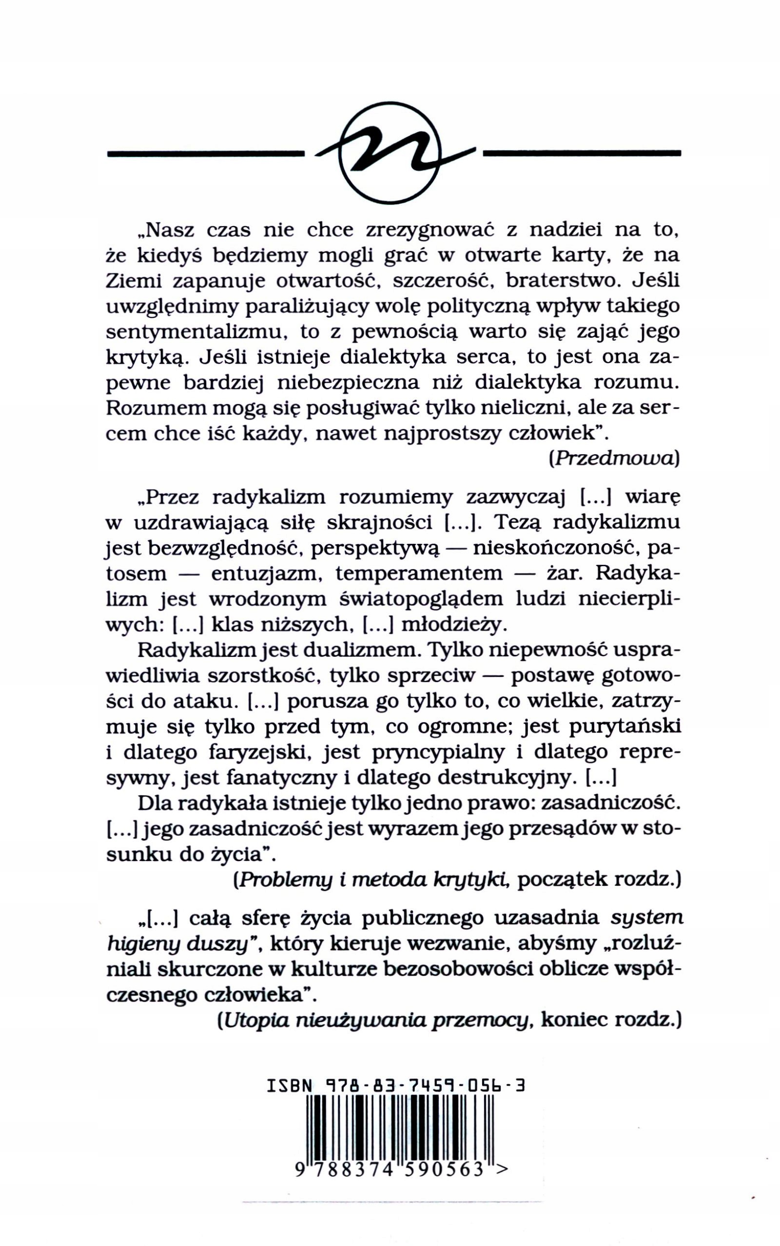 GRANICE WSPÓLNOTY KRYTYKA RADYKALIZMU SPOŁECZNEGO (TWARDA) - Helmuth Plessn Stan opakowania oryginalne