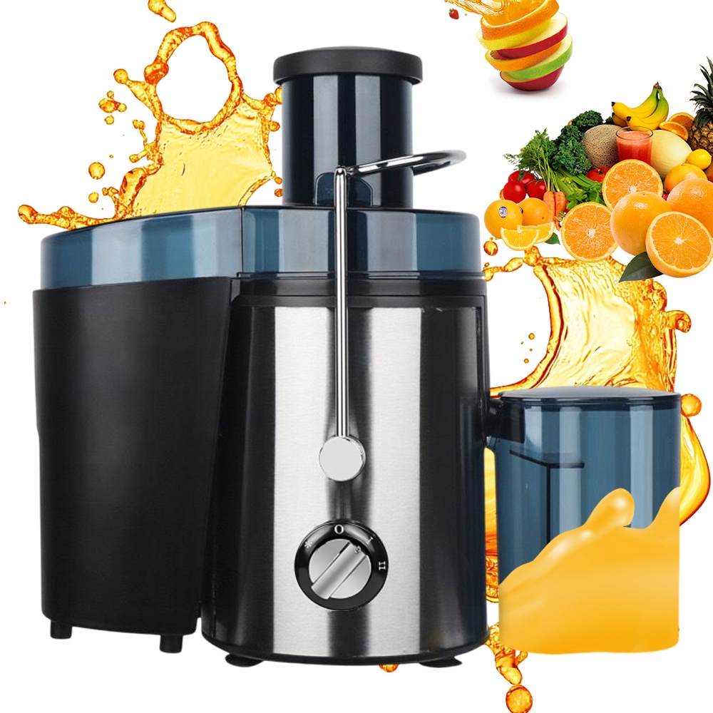 Odšťavňovač 1000W 500ml Na Pomeranče Velká Náplň snadná obsluha