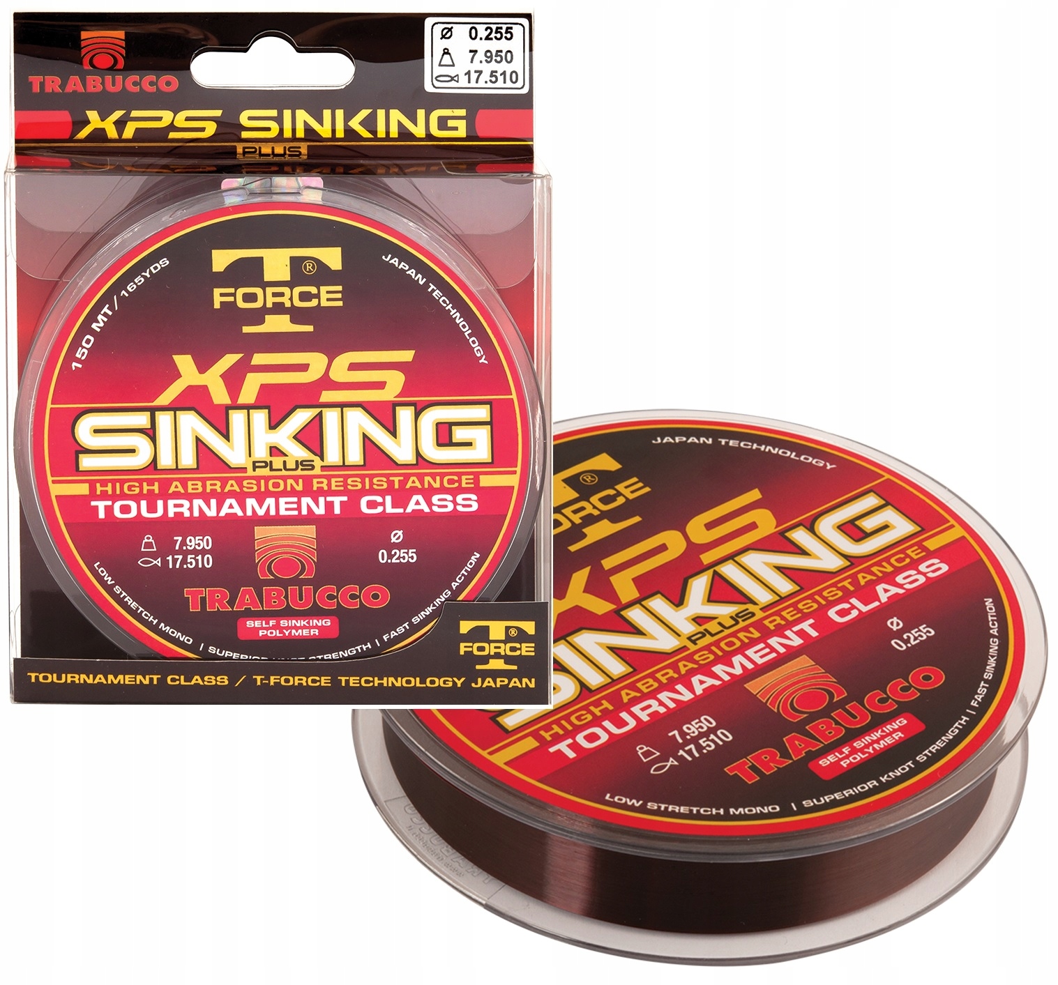 ŻYŁKA TRABUCCO XPS SINKING PLUS 0,20 MM 150 M TONĄCA