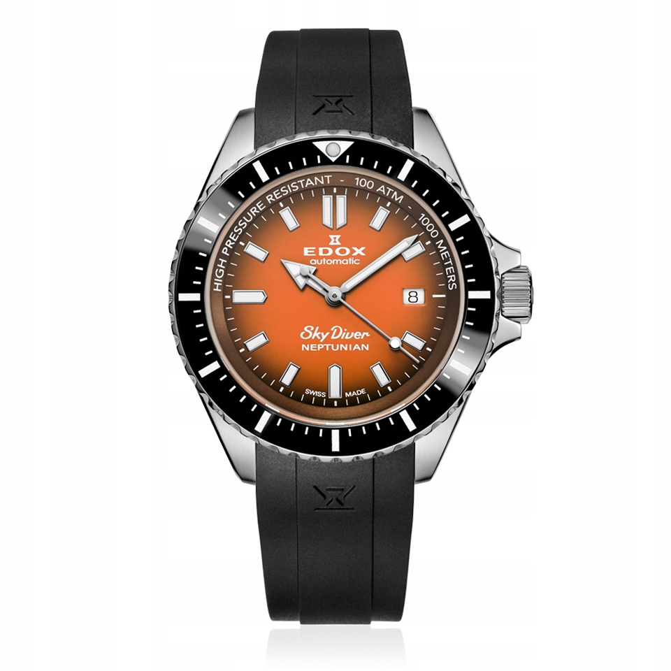 Hodinky Edox Skydiver Neptunian 80120-3NCA-ODN 44,00 mm 100 Atm