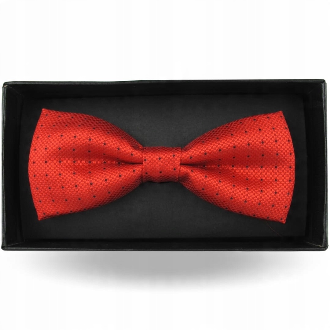 

Mucha Muszka Męska Elegancka w kropki gotowa M344