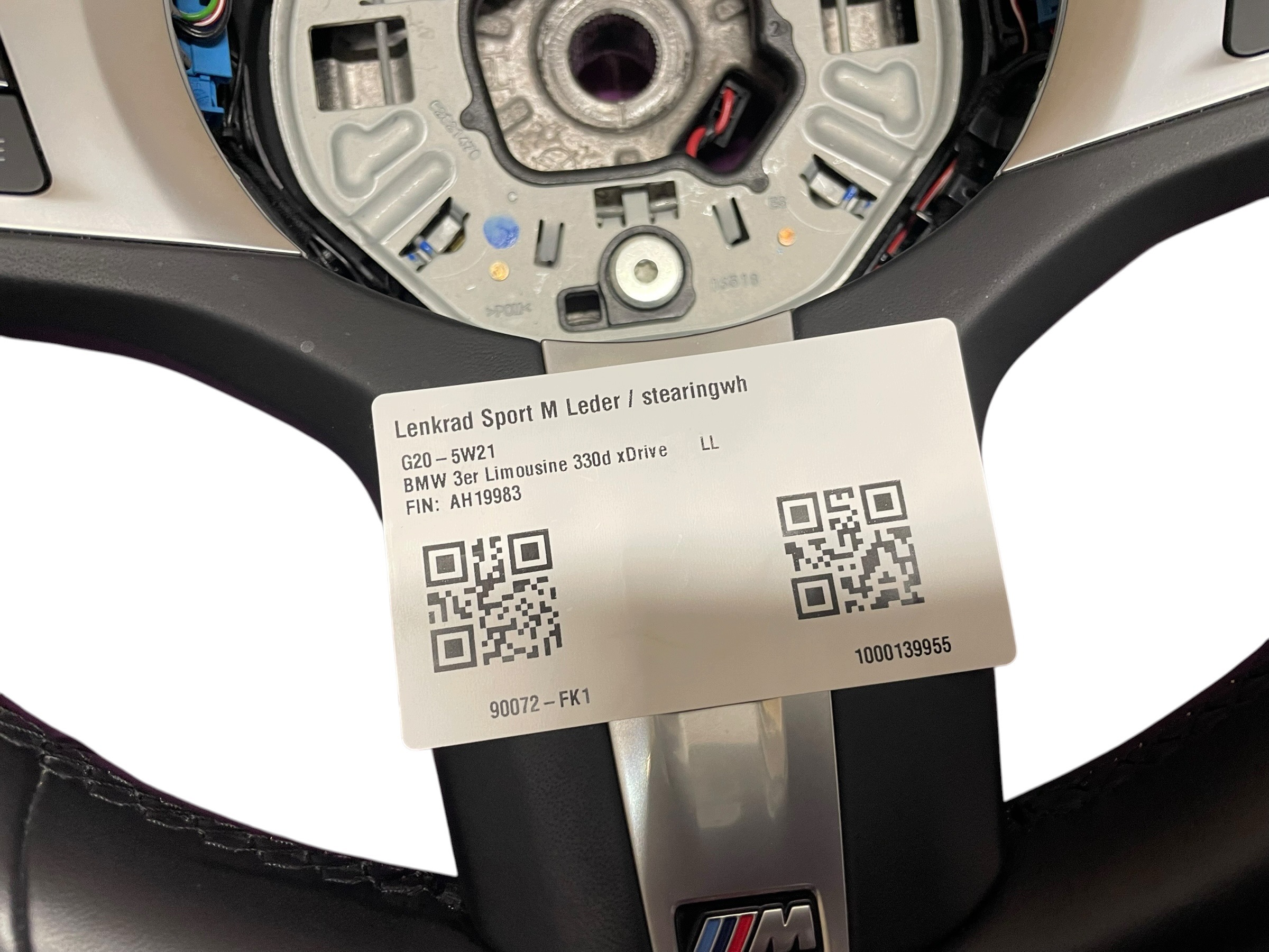 volan m-paket grijani ASYSTENT s mjenjačem BMW G20 G22 G23 G26 original