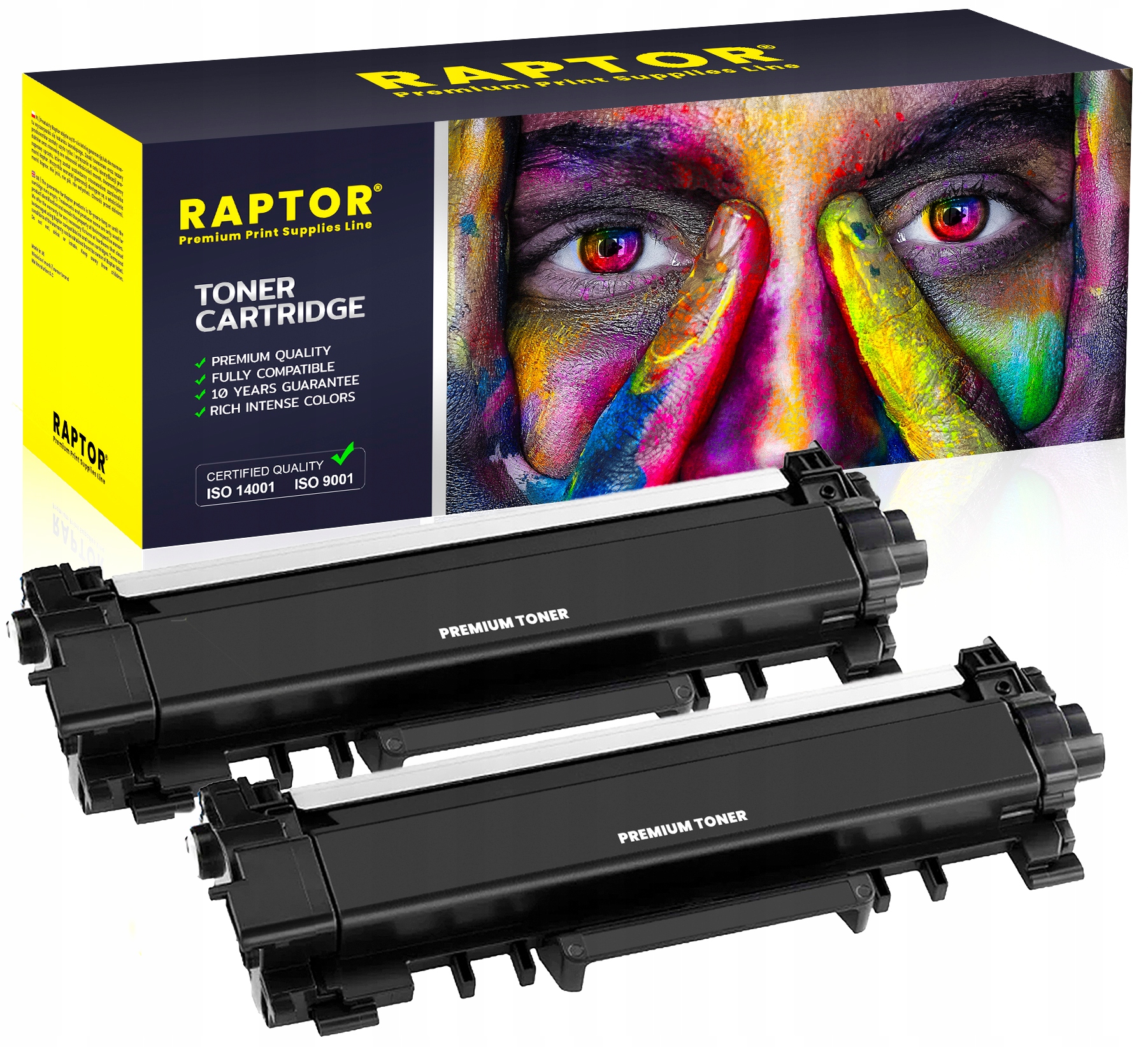 

2x Toner do Brother TN2421 2411 DCPL2532d HLL2312d