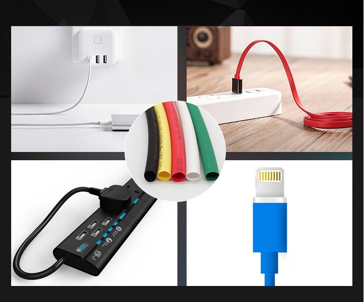 ZESTAW RUREK RURKI KOSZULKI TERMOKURCZLIWE 100 CZA Marka Energotytan