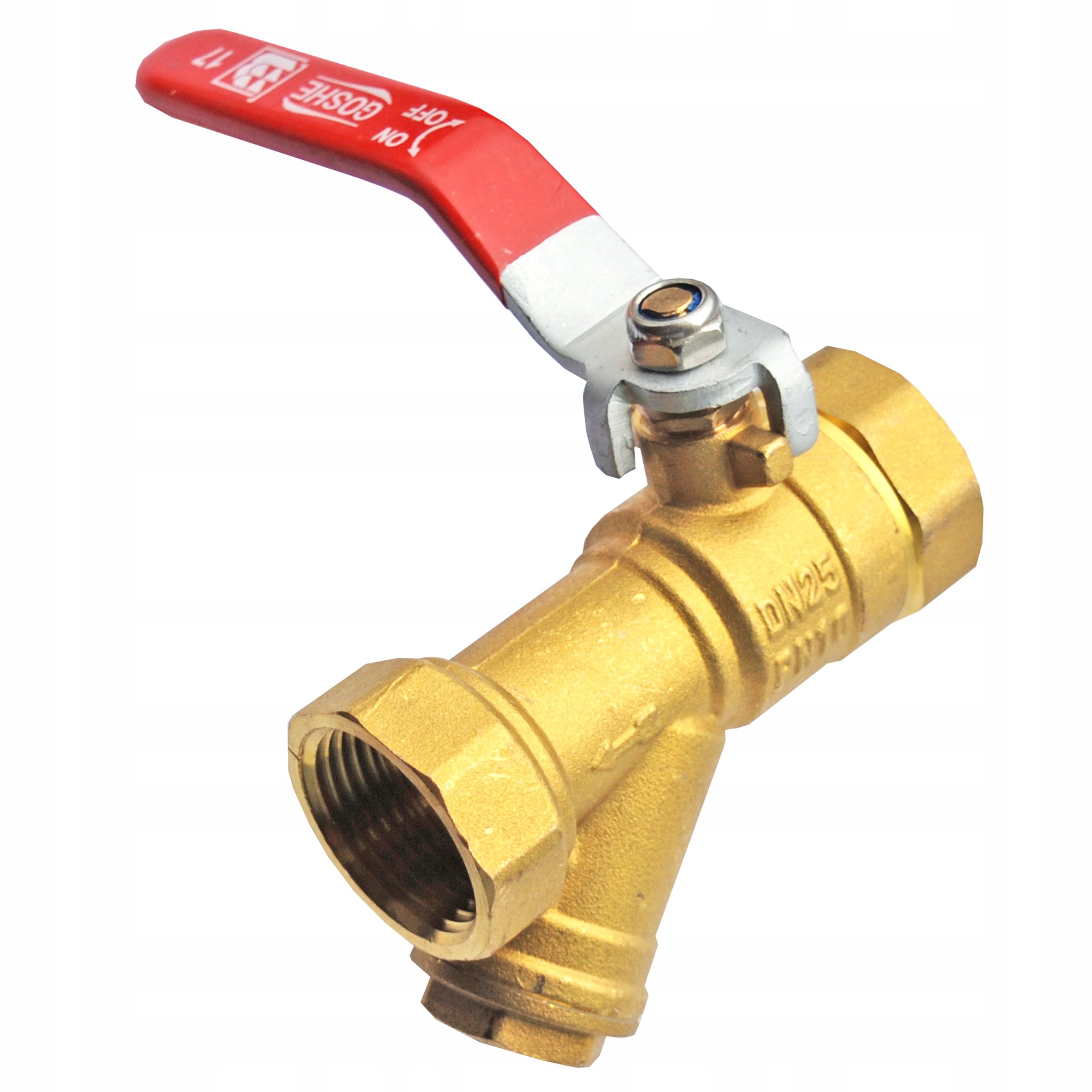 

Zawór Kulowy 1" Cal Z Filtrem Z Dławicą Mocny