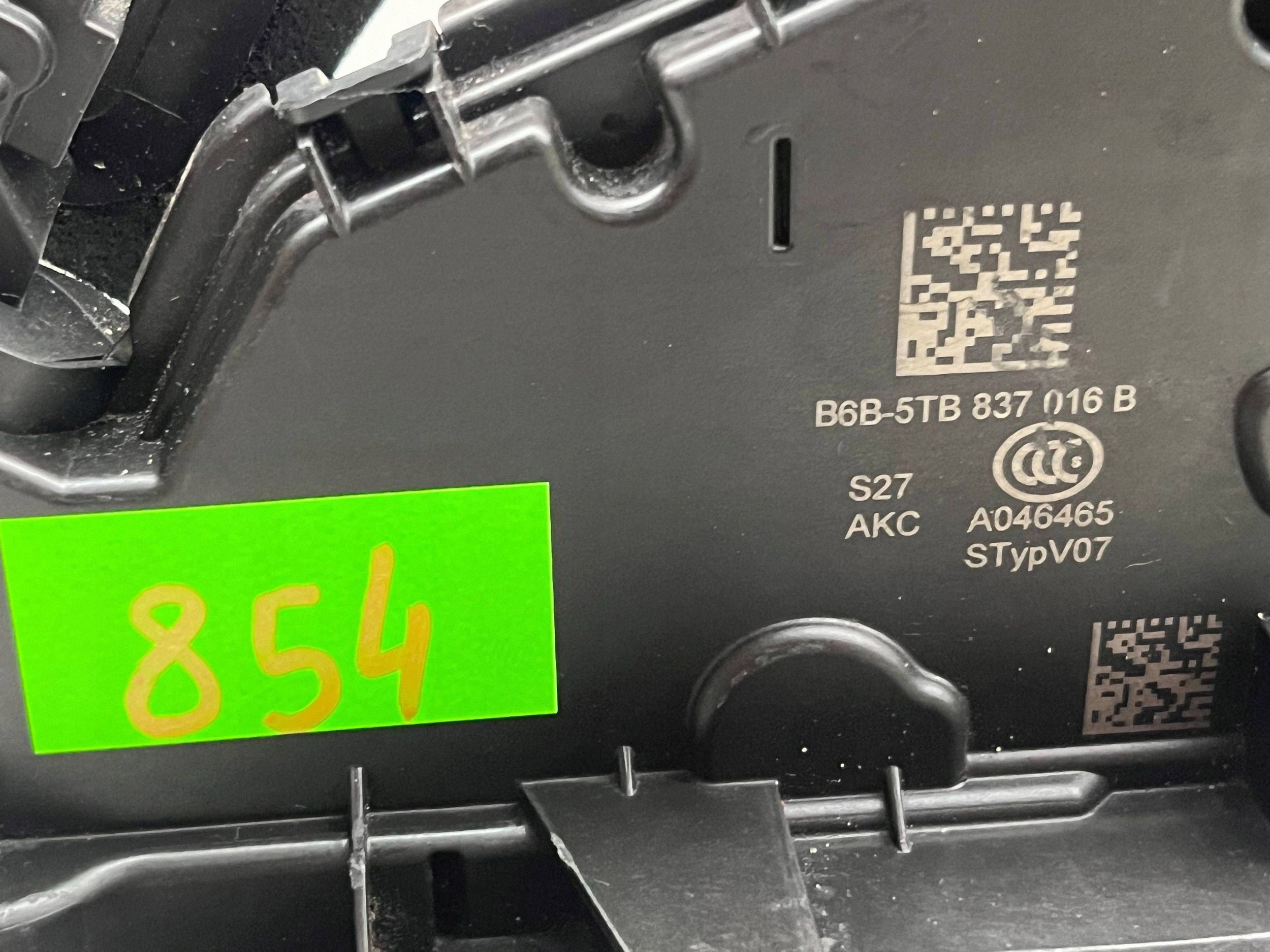 VOLKSWAGEN SEAT SKODA lock door right front 5TB837016B @M