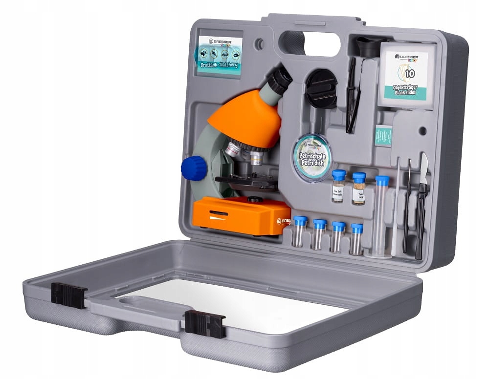 

Mikroskop 40x-640x w walizce Bresser Junior