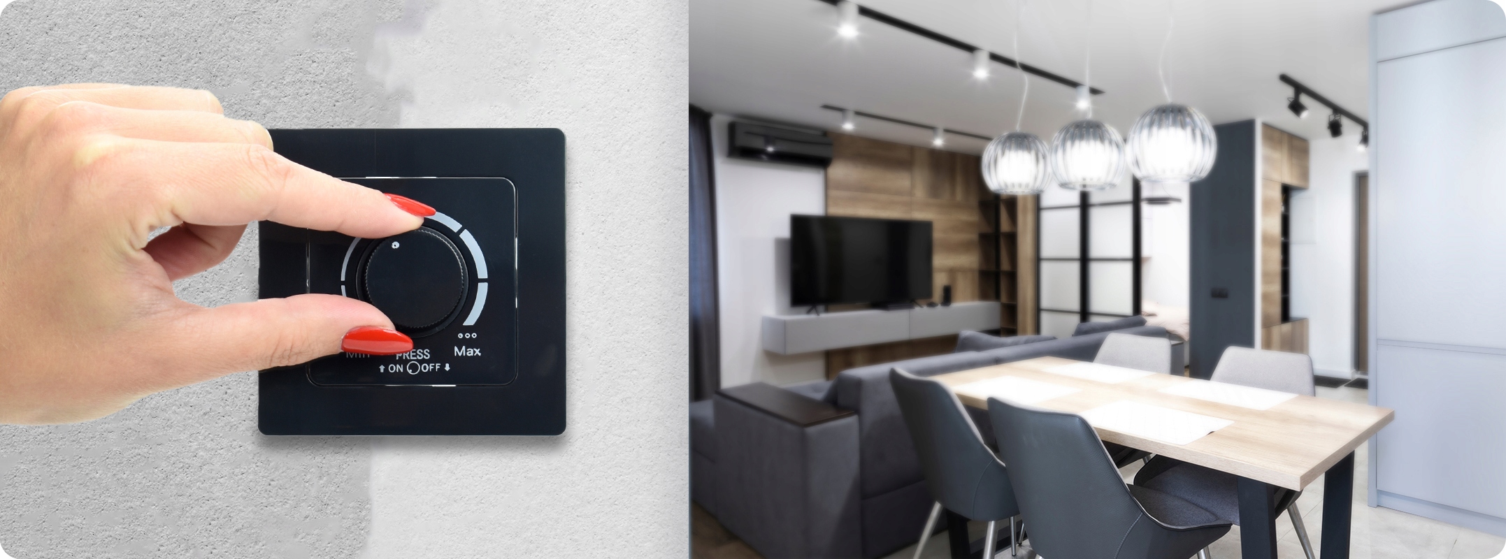 OCZKO SUFITOWE ŚCIEMNIALNE 5W CZARNA SZKLANA OPRAWKA DEKORACYJNA OKRĄGŁA Jasność 400 lm