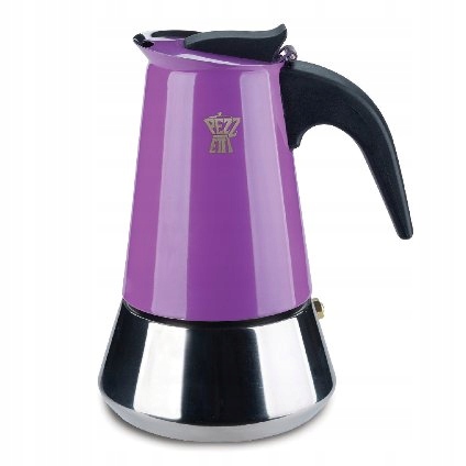 Kawiarka Pezzetti Steelexpress fiolet 100 ml 2 tz