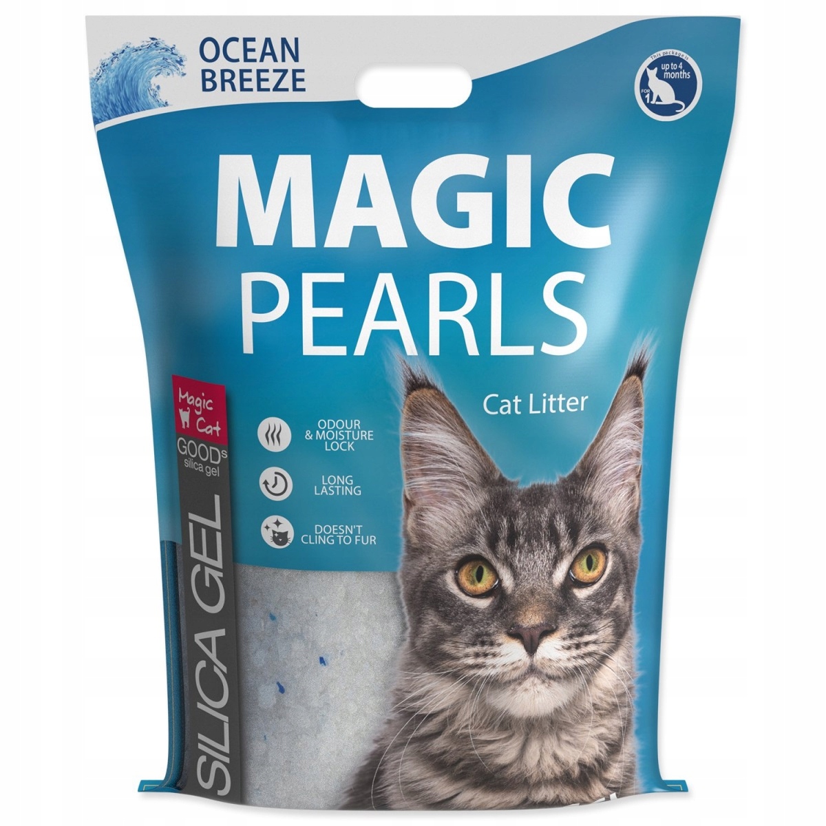 Kočkolit Magic Pearls Ocean Breeze 16 l