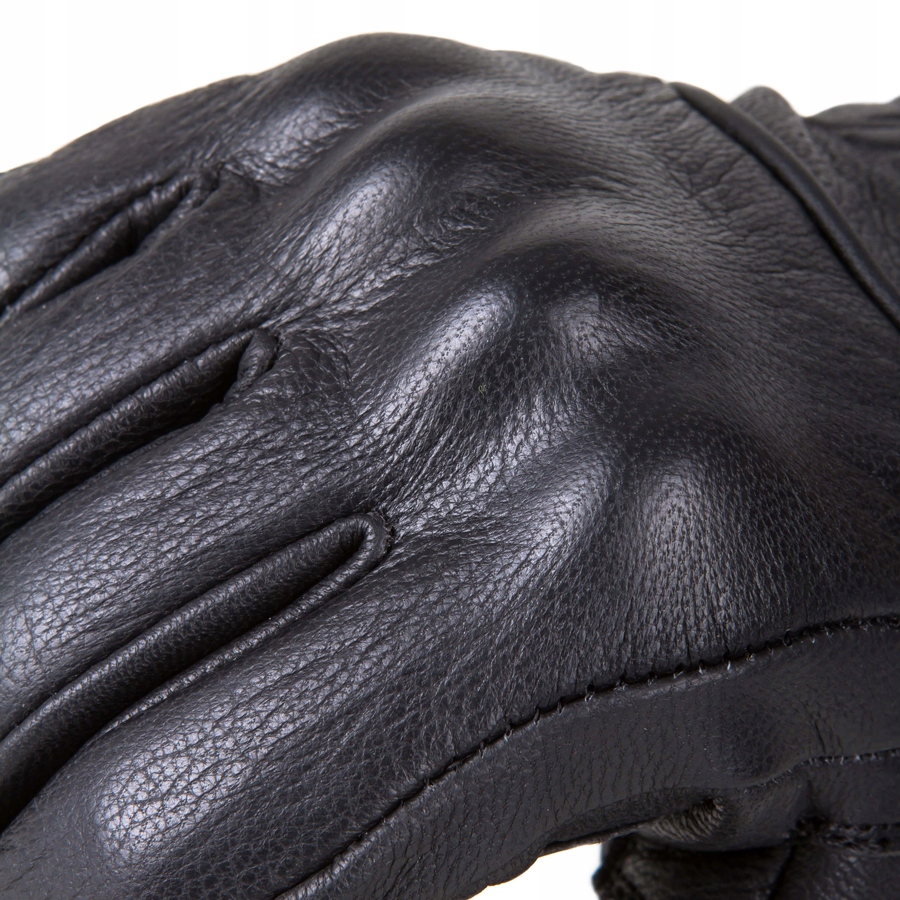 SKÓRZANE RĘKAWICE MOTOCYKLOWE MĘSKIE WOLF FORZA BLACK 2XL Model FORZA