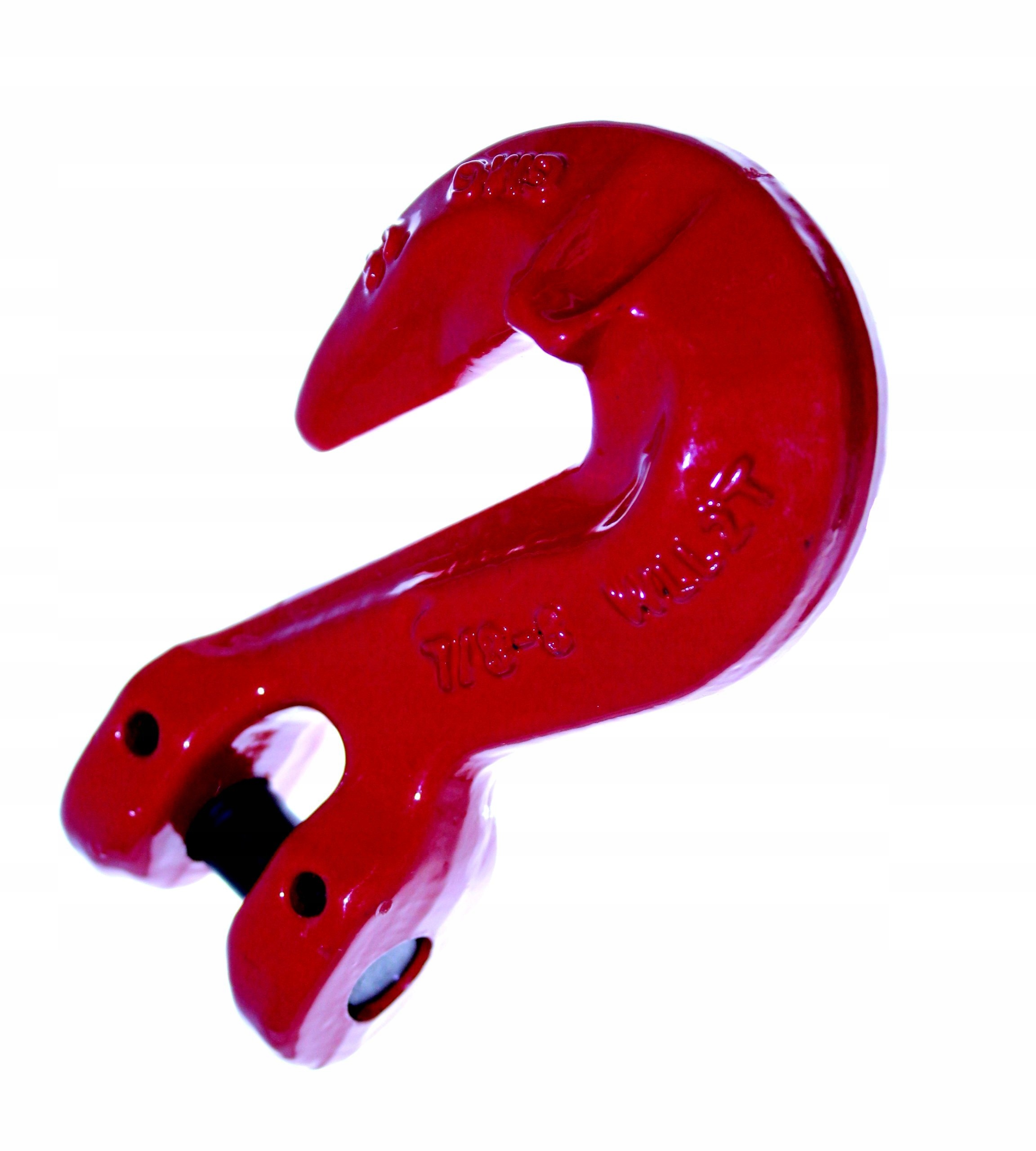 Hak Skracający Sworzniowy Stalowy Kuty 7/8 mm Nośność 2 Tony Czerwony Kod producenta HSS781