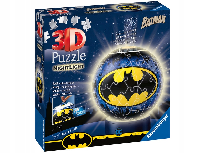 

Puzzle 3D Ravensburger Batman 11080 (72 elementy)