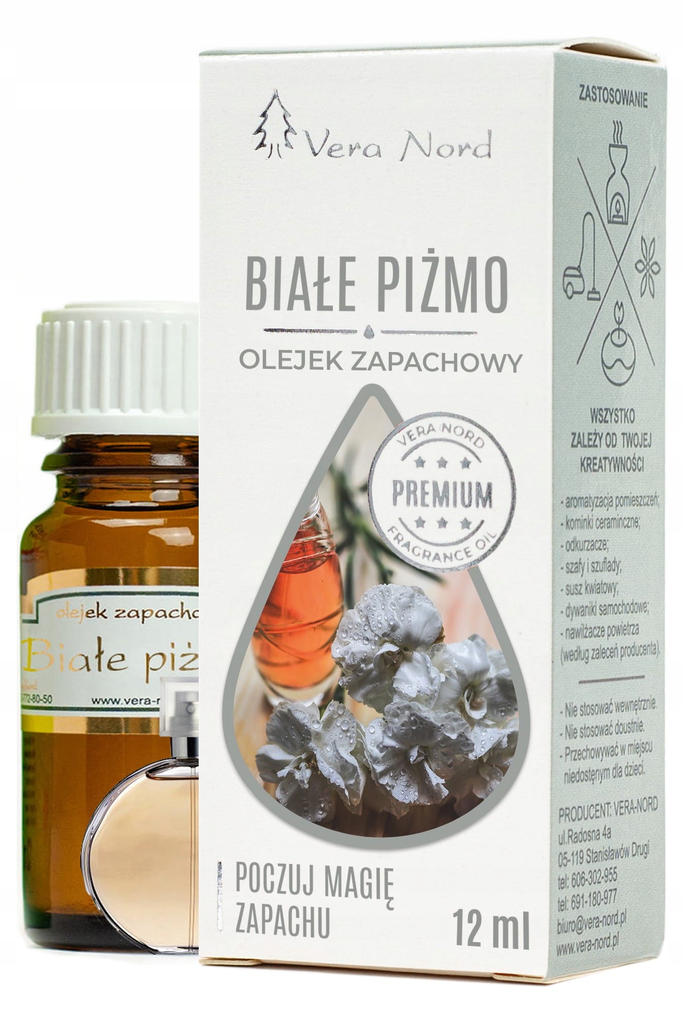 

Vera Nord Olejek Zapachowy Białe Piżmo 12ml
