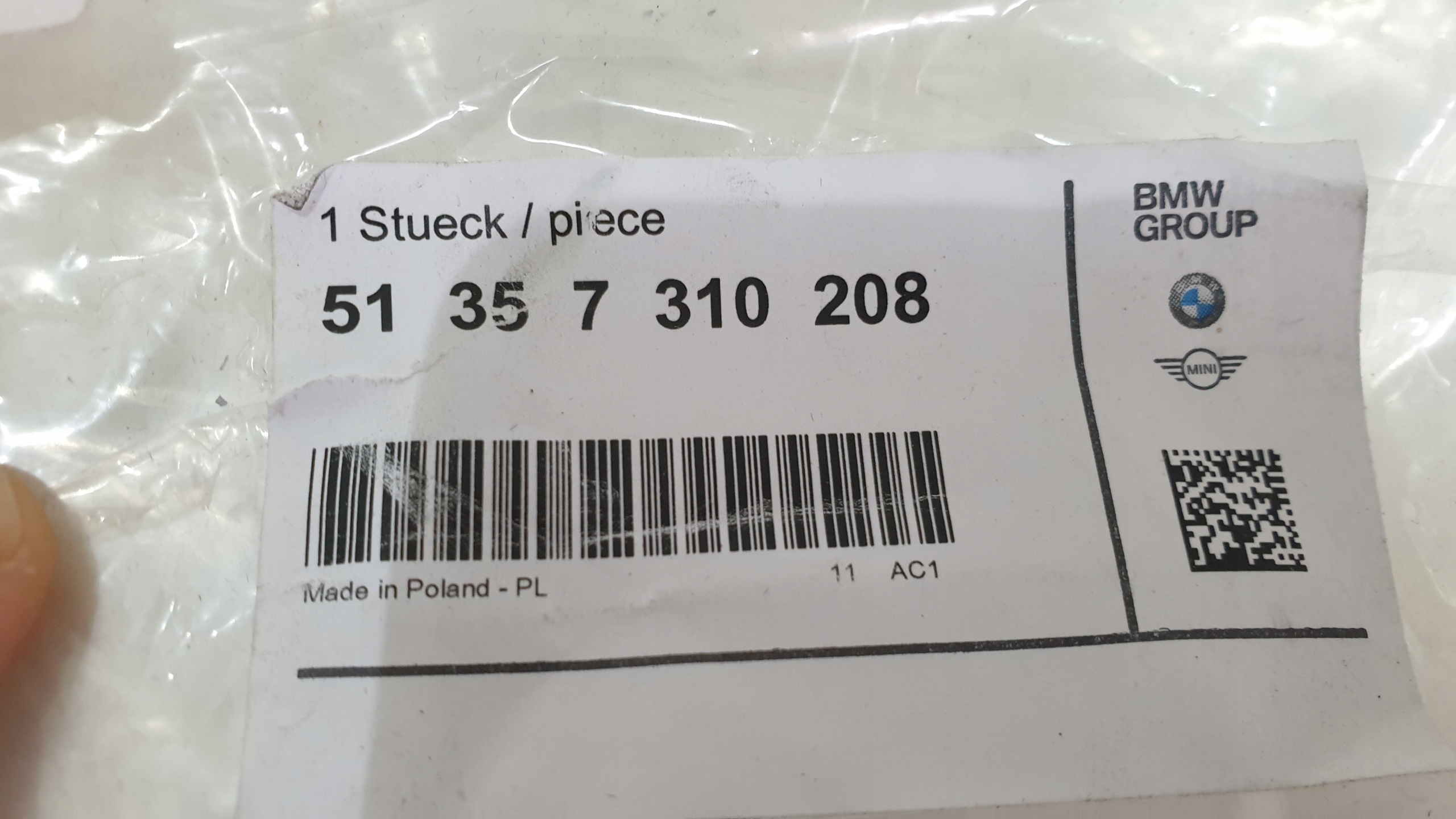 USZCZELKA SZYBY DRZWI BMW 4 F36 GRAN COUPE 7310208 Wersja Europejska