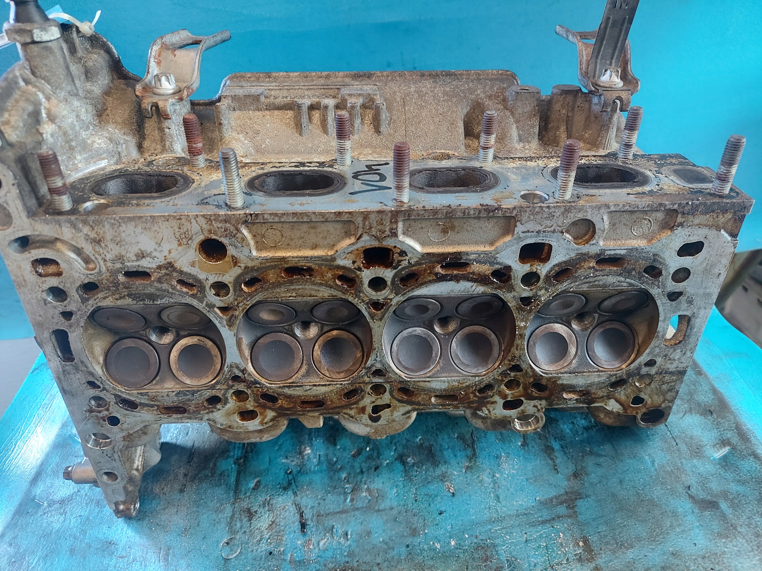 head. OPEL CORSA D 1.2 16V A12XER