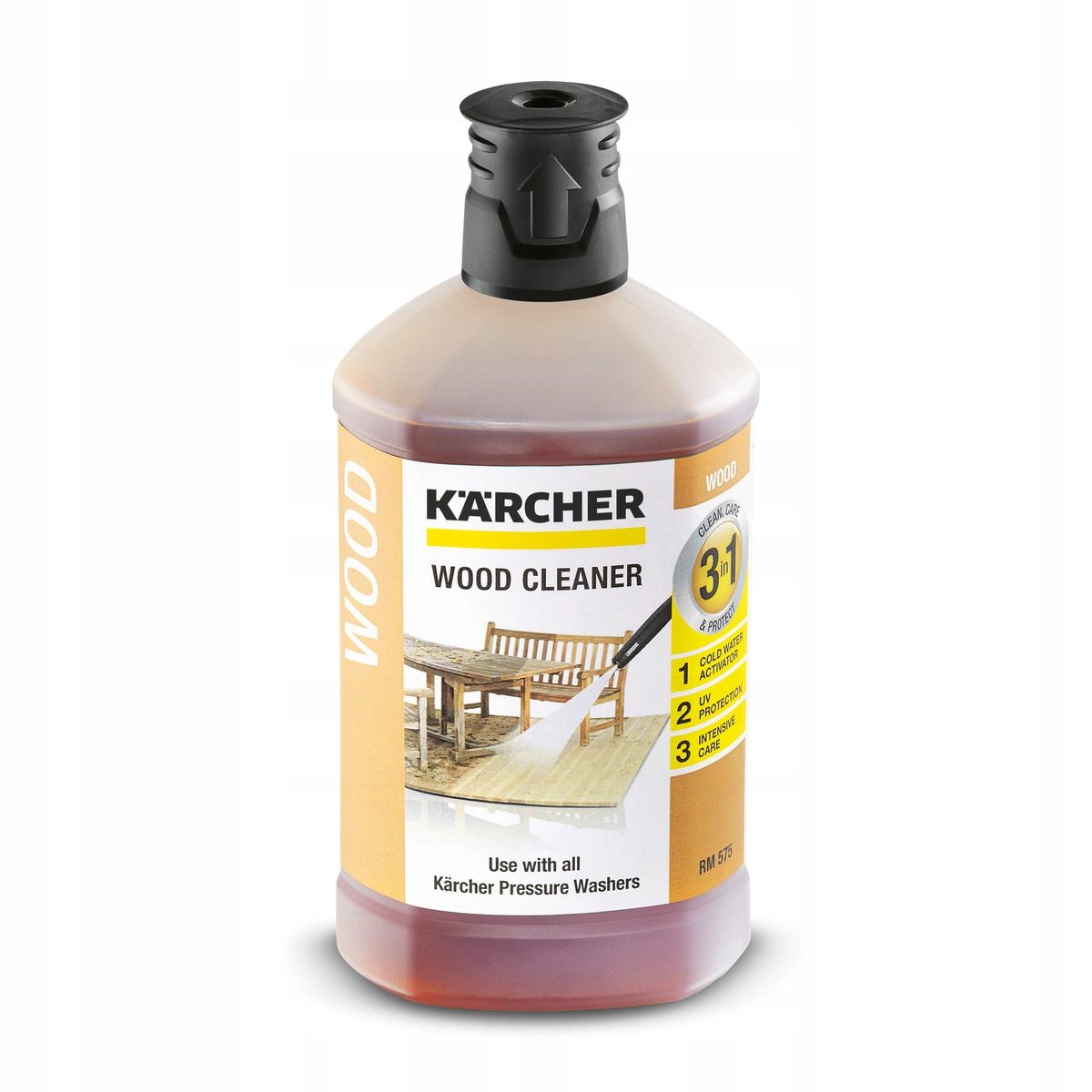 

Płyn do mycia drewna 3w1 Karcher 6.295-757.0 1L