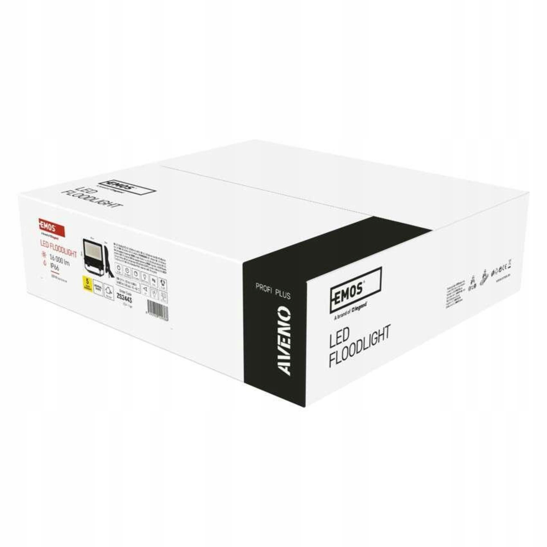 Emos Led reflektor Aveno 100W, čierny, neutrálna biela ZS2443